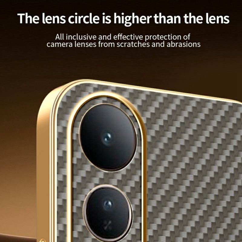 Skal Vivo V50 Lite 5g Kolfiber Textur