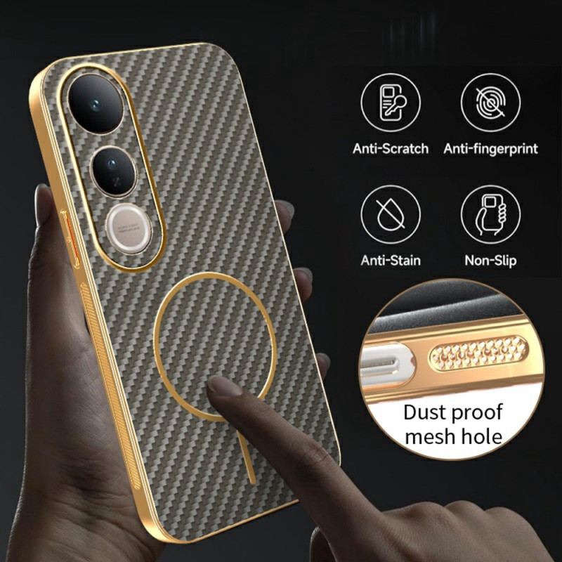 Skal Vivo V50 Lite 5g Kolfiber Textur