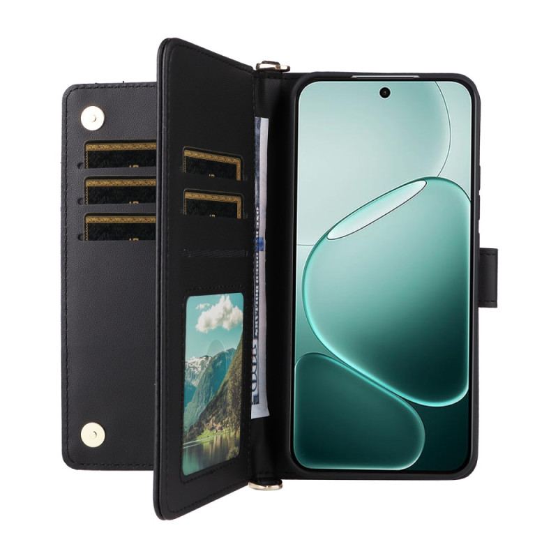 Skyddsfodral Vivo V50 Lite 5g Vadderat Med Axelrem Och Snodd