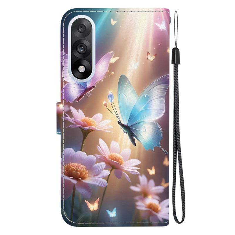 Case Oneplus Nord 5 Telefonfodral Blommig Fjäril