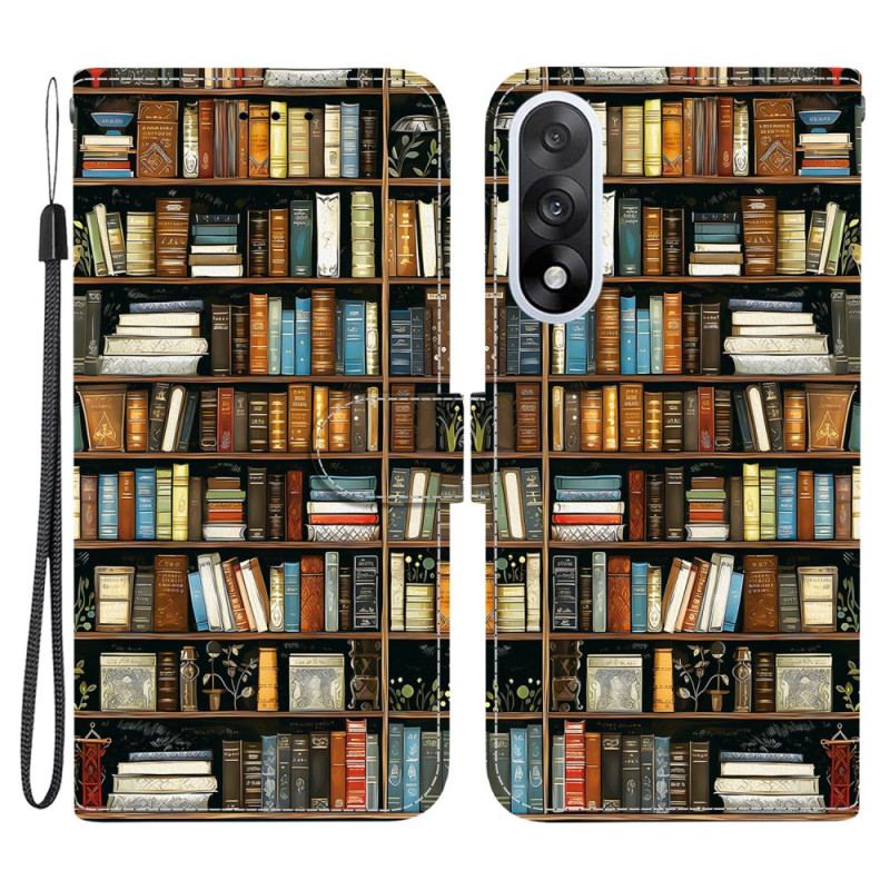Läderfodral Oneplus Nord 5 Telefonfodral Bibliotek