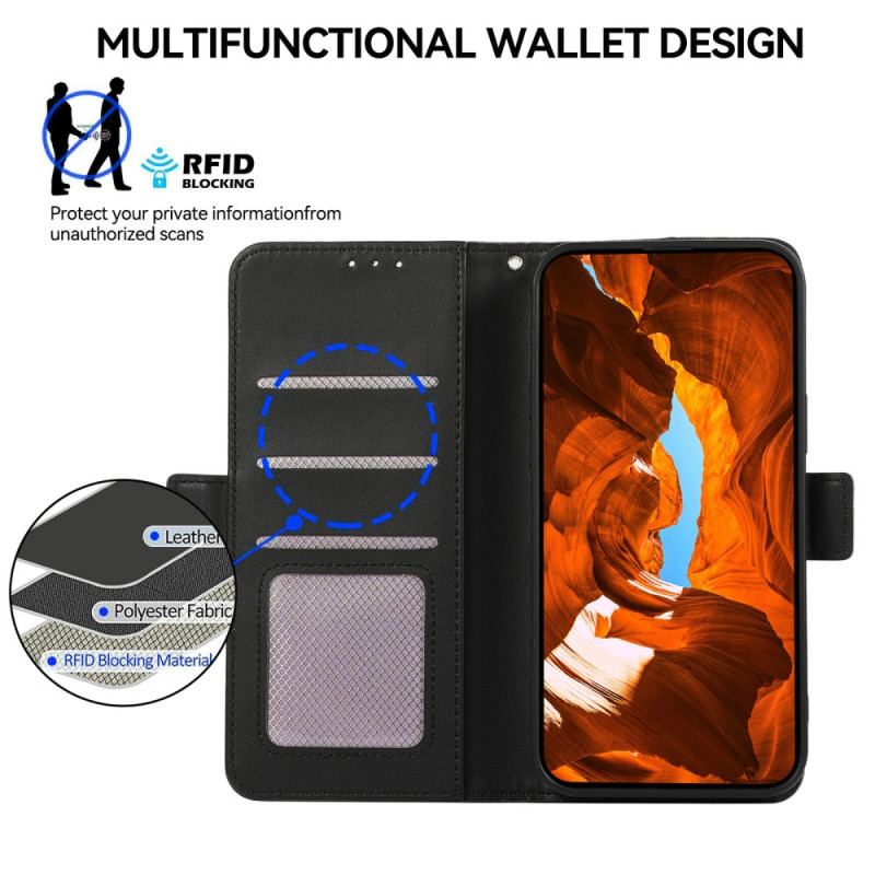 Skal Oneplus Nord 5 Abeel Läder Rfid Plånbok