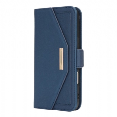 Fodral För iPhone 17 Plånbok Med Axelrem Och Spegel