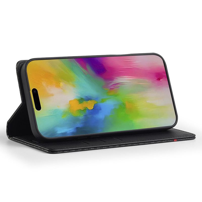 Folio-fodral För iPhone 17 Kolfiber Lc.imeeke