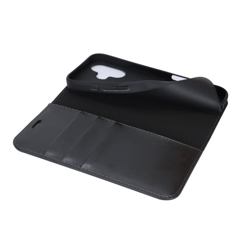 Folio-fodral iPhone 17 Läder