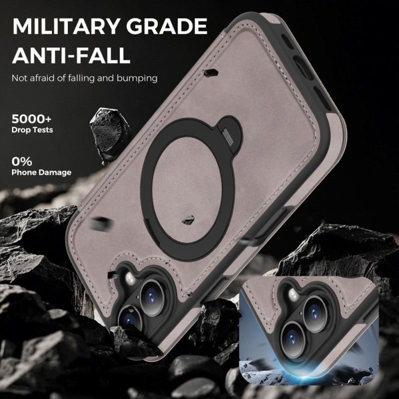 Folio-fodral iPhone 17 Magsafe Integrerad Rfid-blockering