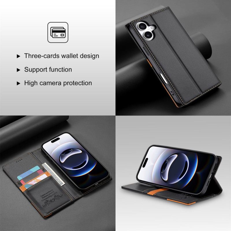 Folio-fodral iPhone 17 Rfid-blockerande N.bekus