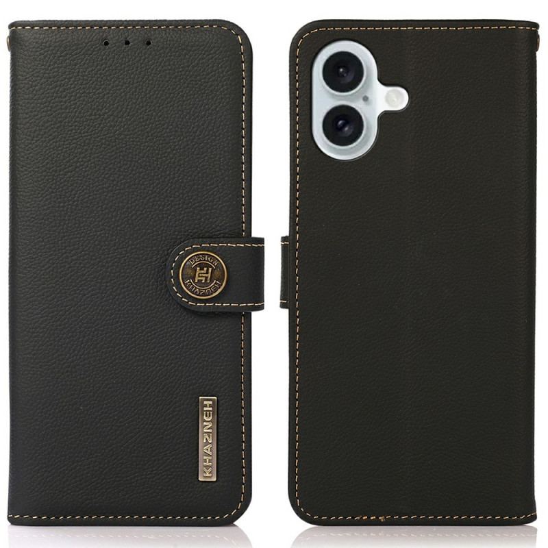 Läderfodral iPhone 17 Telefonfodral Klassisk Khazneh