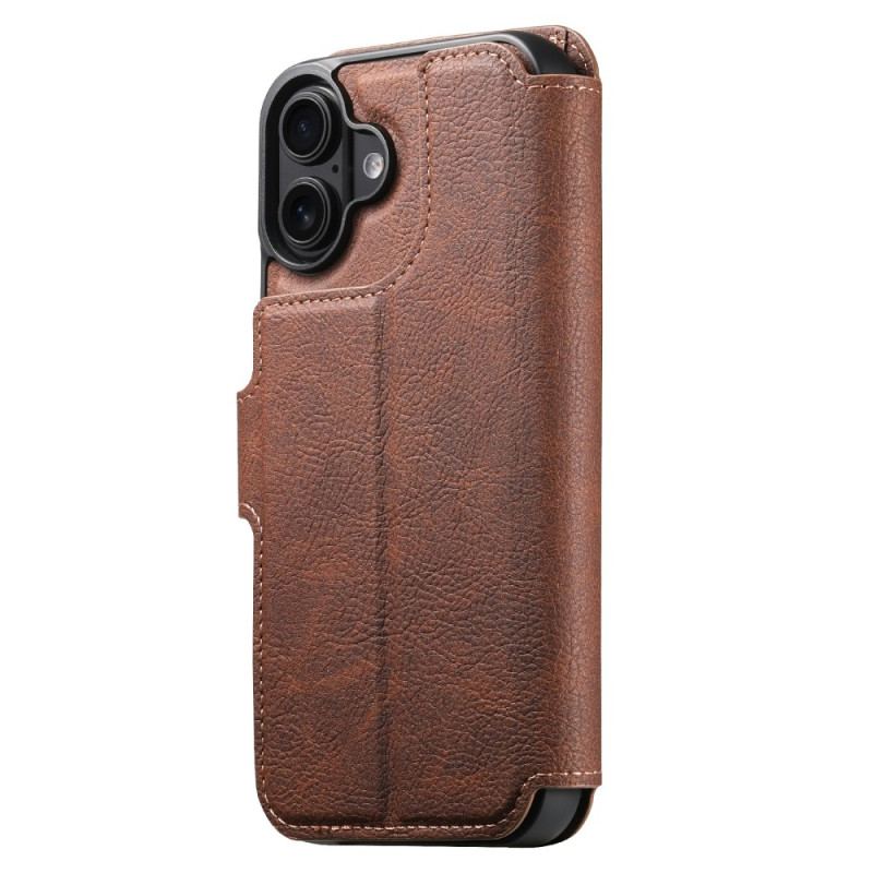 Läderskal Fodral iPhone 17 Avtagbart Magsafe-fodral Suteni