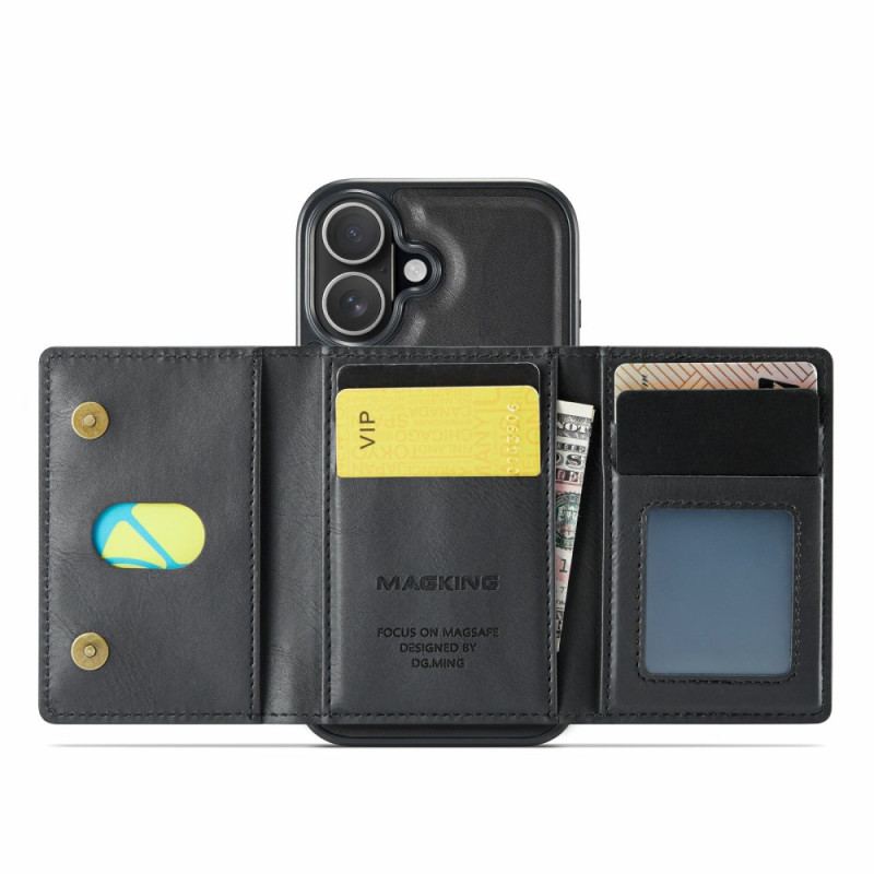 Skal För iPhone 17 Kompatibel Med Magsafe Avtagbar Korthållare Magging