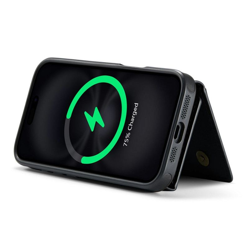 Skal För iPhone 17 Kompatibel Med Magsafe Avtagbar Korthållare Magging