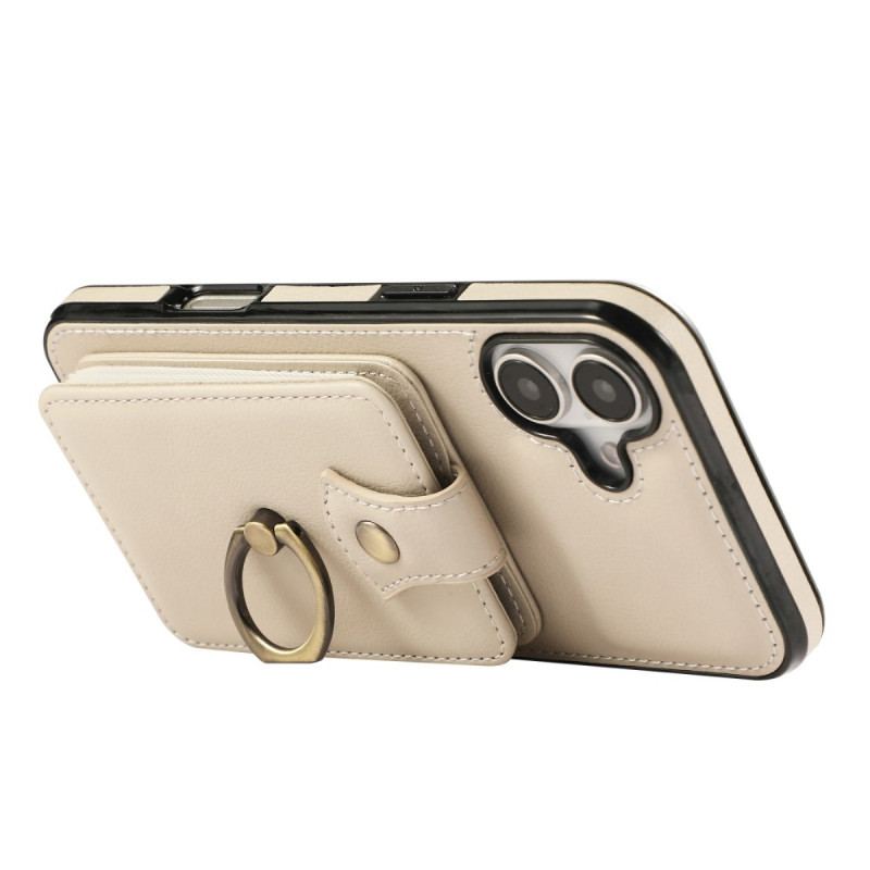 Skal För iPhone 17 Korthållare För Flera Kort Och Axelrem