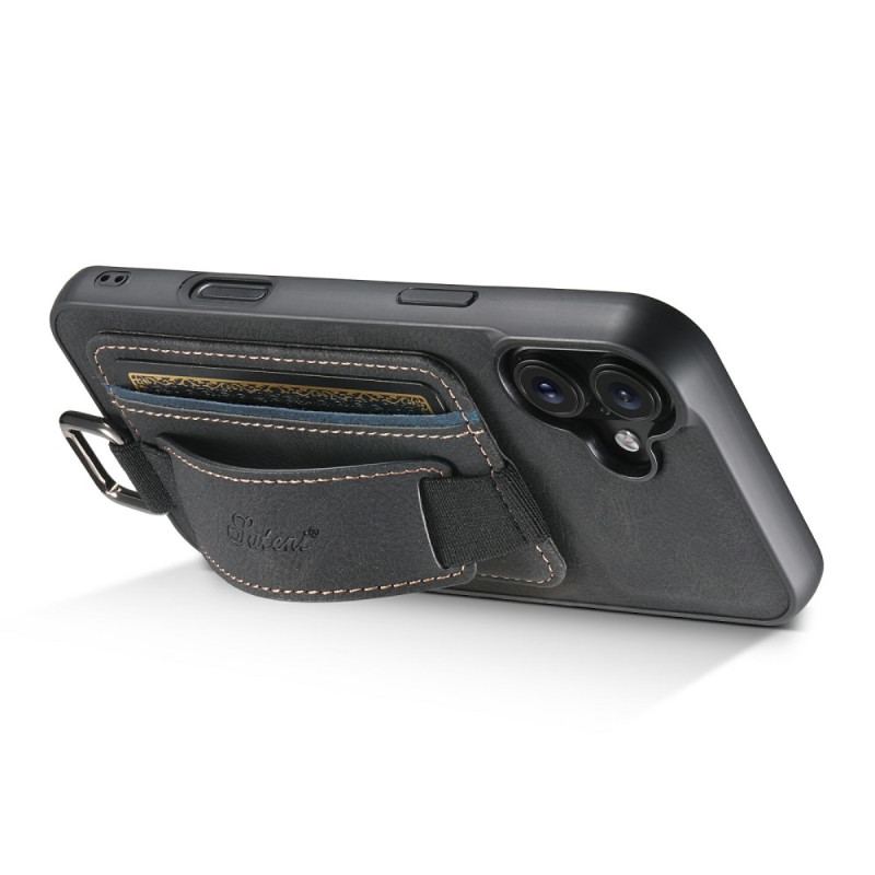 Skal För iPhone 17 Korthållare I Retrodesign