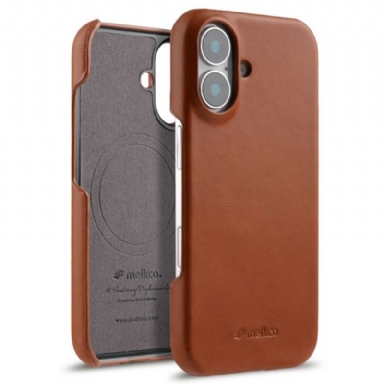 Skal För iPhone 17 Magsafe-kompatibel Vaxad Läder