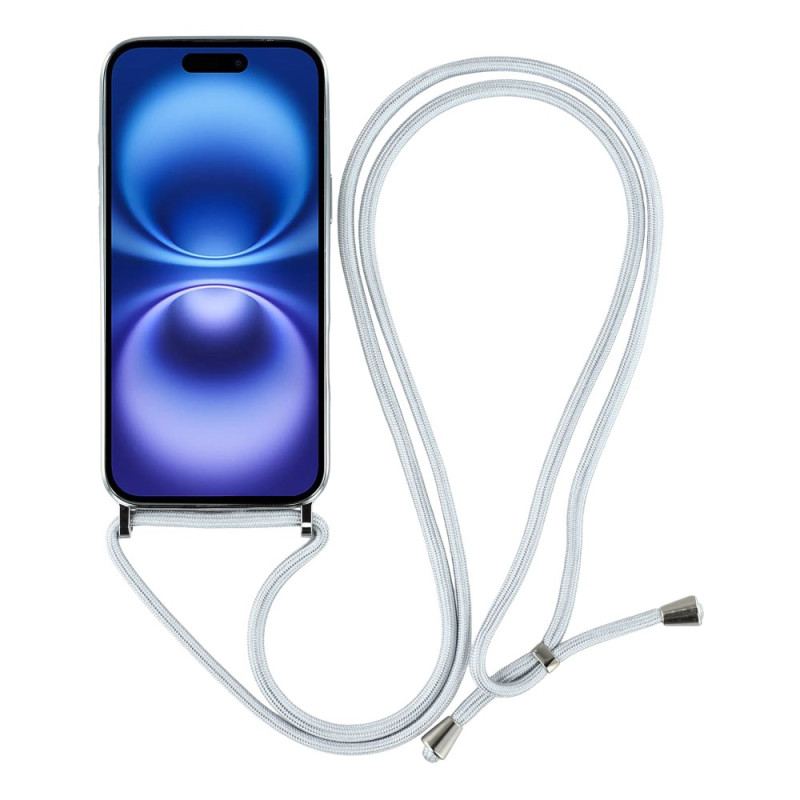 Skal För iPhone 17 Magsafe-kompatibelt Genomskinligt Fodral Med Sladd