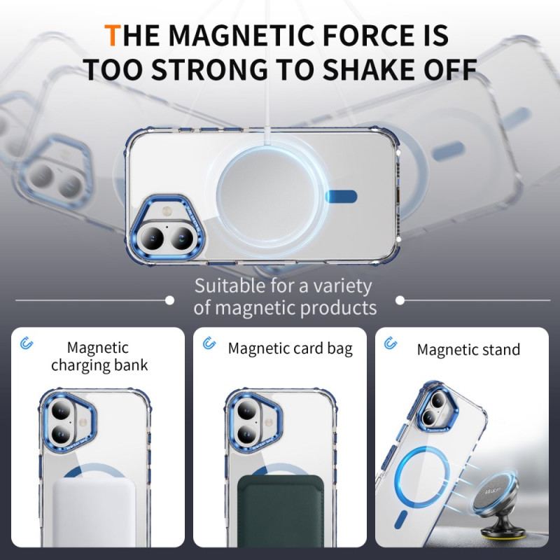 Skal För iPhone 17 Magsafe-kompatibelt Stöd Och Linsskydd