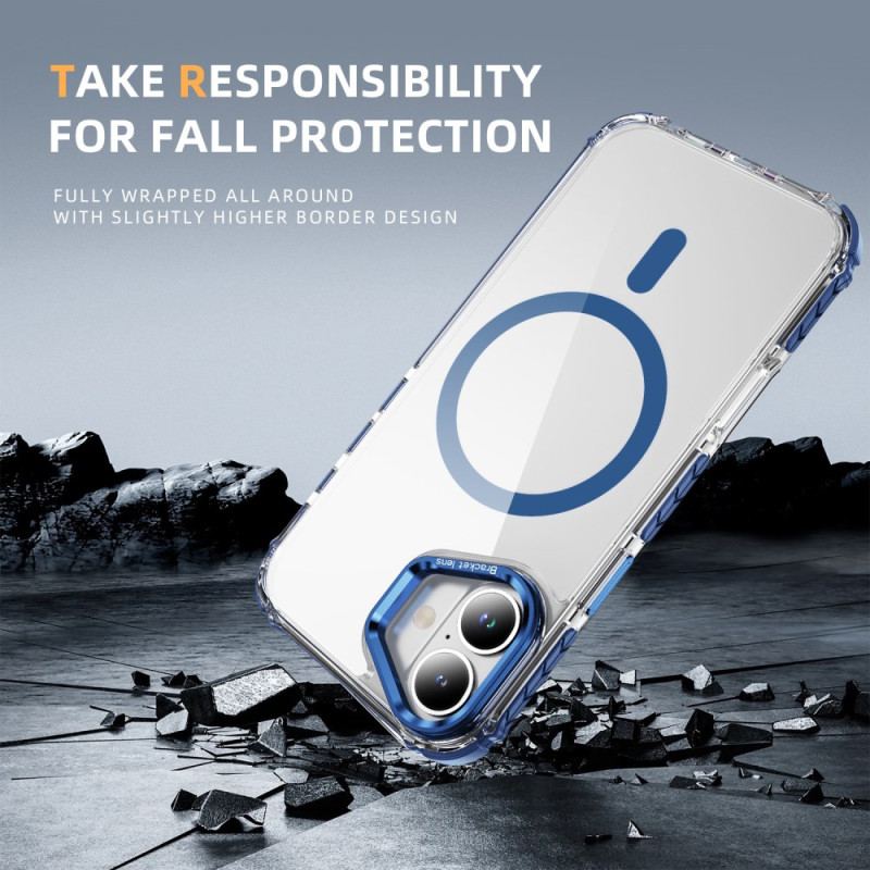 Skal För iPhone 17 Magsafe-kompatibelt Stöd Och Linsskydd