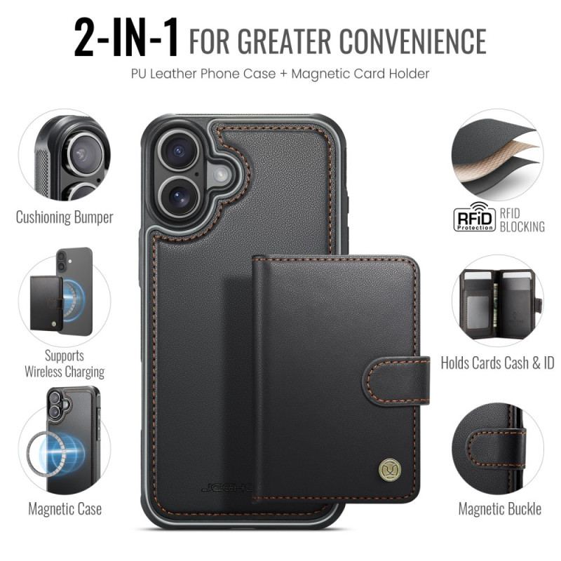 Skal iPhone 17 Magsafe Avtagbar Rfid-korthållare