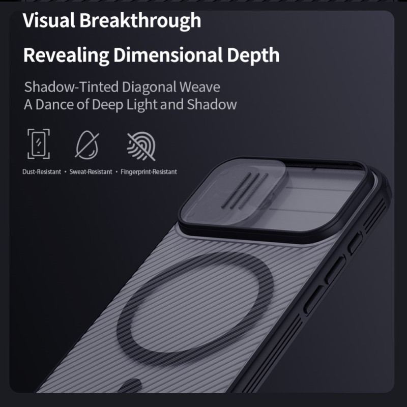 Skal iPhone 17 Magsafe Camshield Pro-serien Nillkin