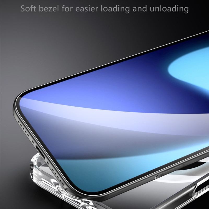 Skal iPhone 17 Magsafe-kompatibel Genomskinlig