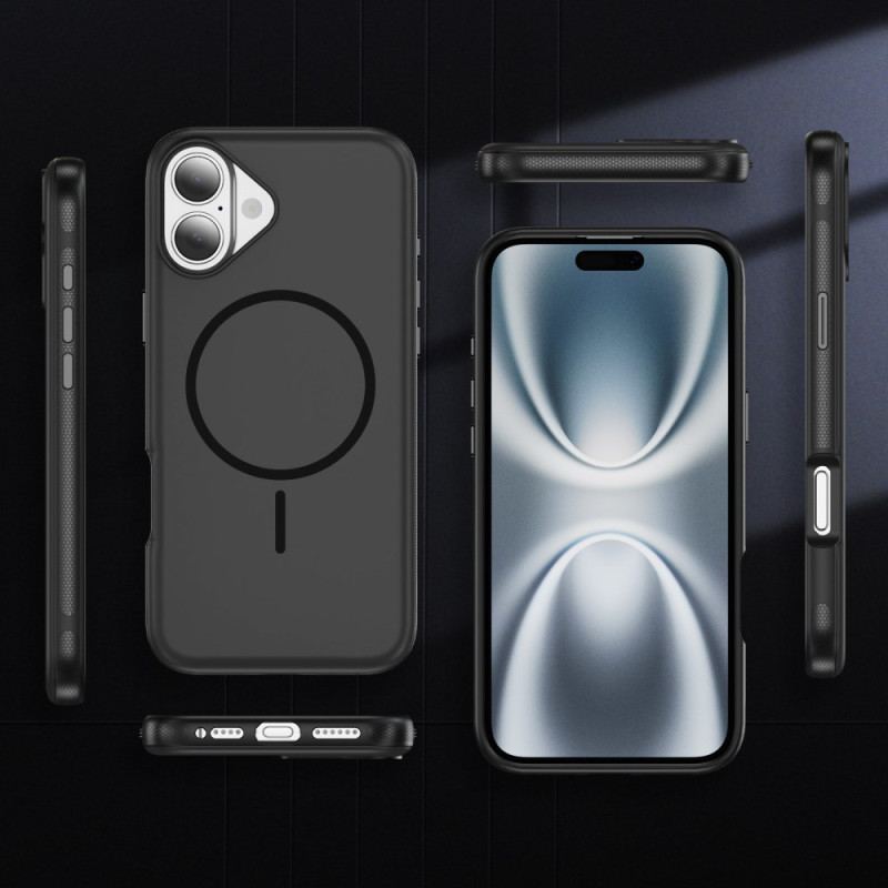 Skal iPhone 17 Magsafe Kompatibel Med Hybrid Stötsäker