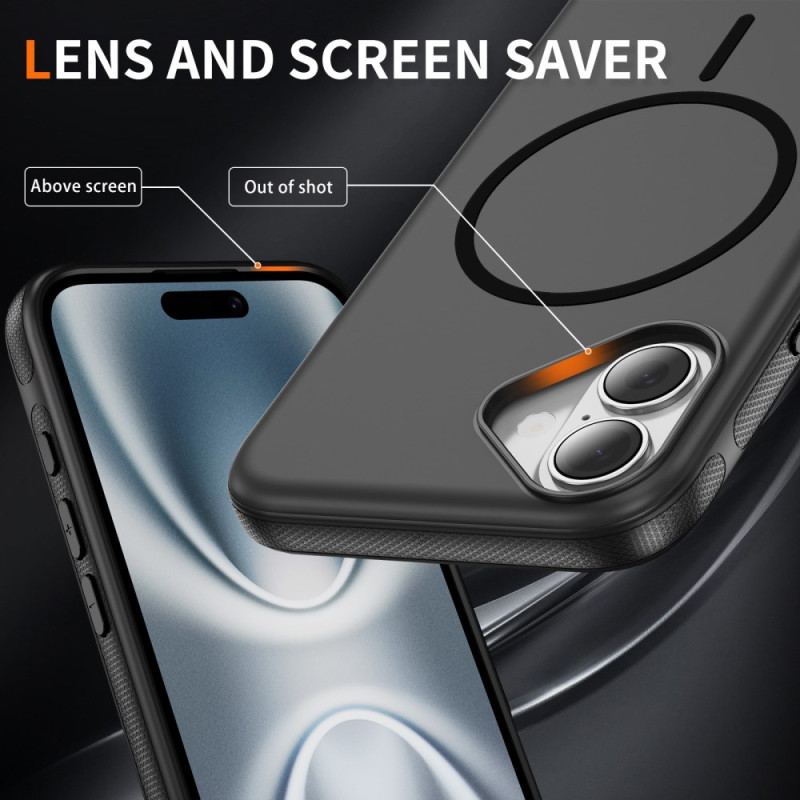 Skal iPhone 17 Magsafe Kompatibel Med Hybrid Stötsäker