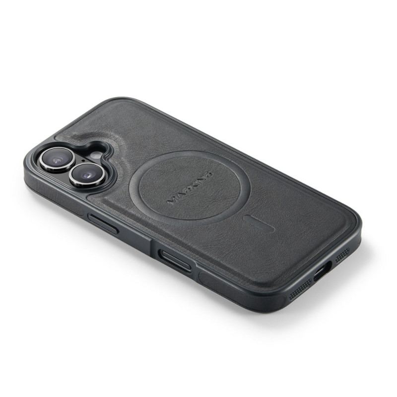 Skal iPhone 17 Magsafe Kompatibel Med Premium Leather Effect