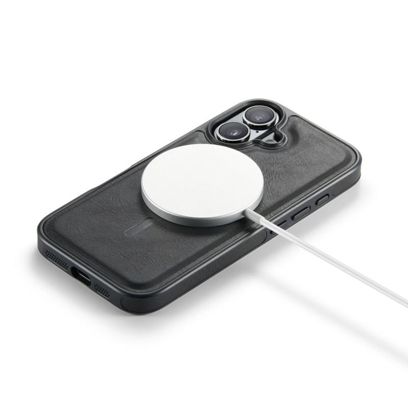 Skal iPhone 17 Magsafe Kompatibel Med Premium Leather Effect