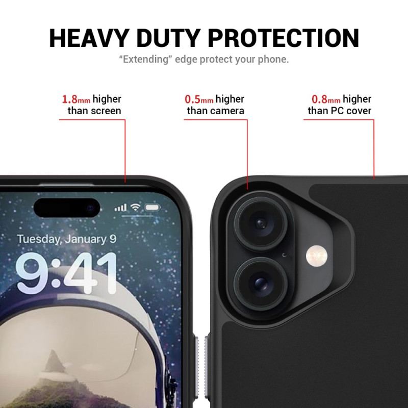 Skal iPhone 17 Magsafe Med Integrerat Stativ