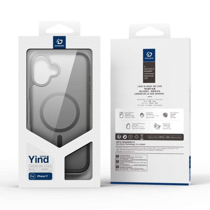 Skal iPhone 17 Magsafe Yind-serien Dux Ducis