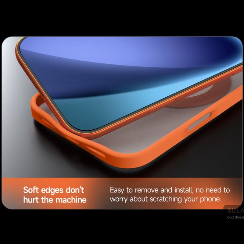 Skal iPhone 17 Mikrosandblästrad Magsafe