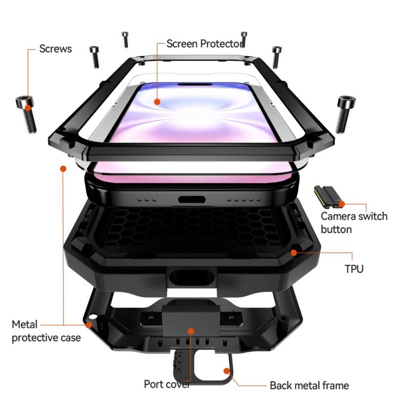 Skal iPhone 17 R-just Ultratålig