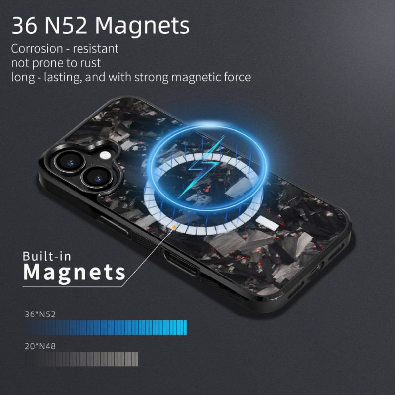 Skal iPhone 17 Smidd Aramidfiber Magsafe