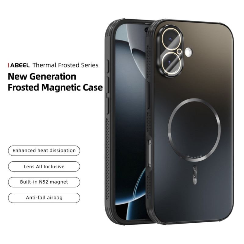 Skal iPhone 17 Telefonfodral Magnetisk Glaserad Effekt Abeel