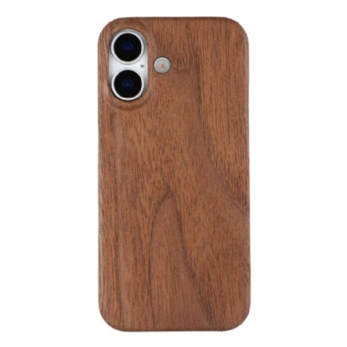 Skal iPhone 17 Telefonfodral Naturligt Trä