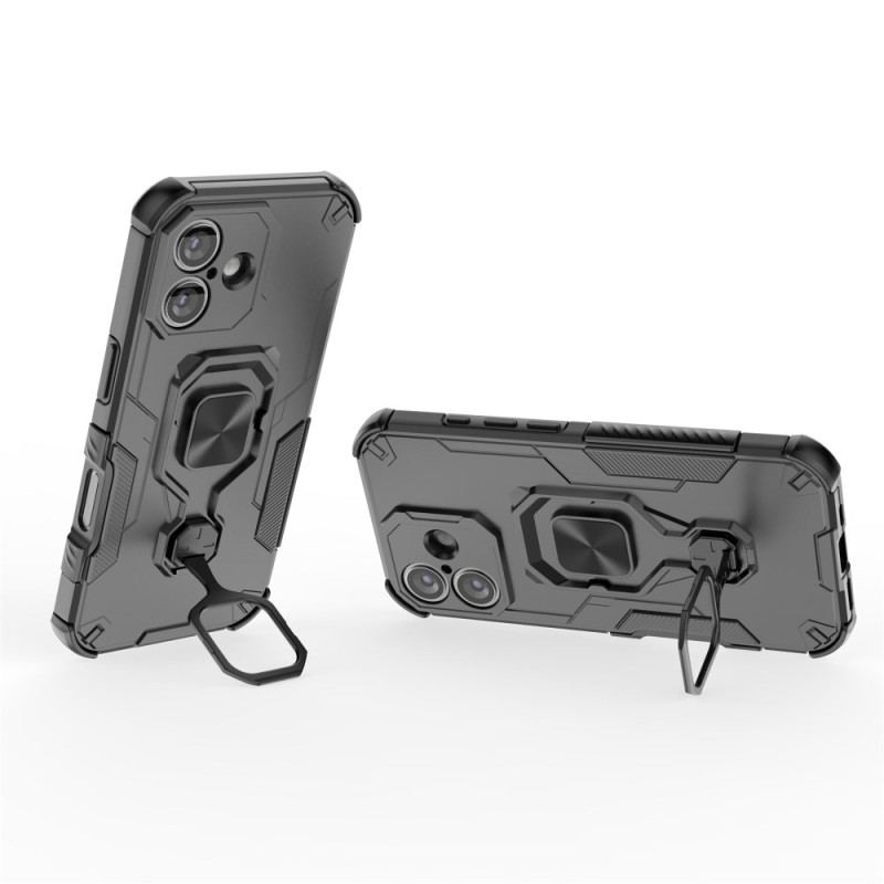 Skal iPhone 17 Telefonfodral Ultratålig Med Roterande Stativ