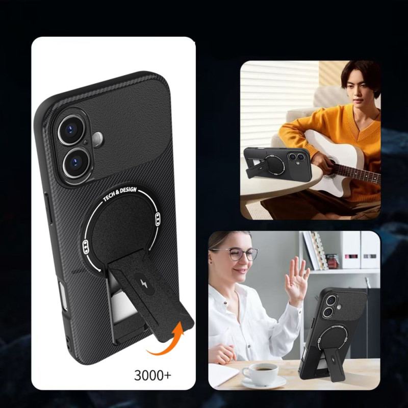 Skal iPhone 17 Ultratålig Med Inbyggt Stativ