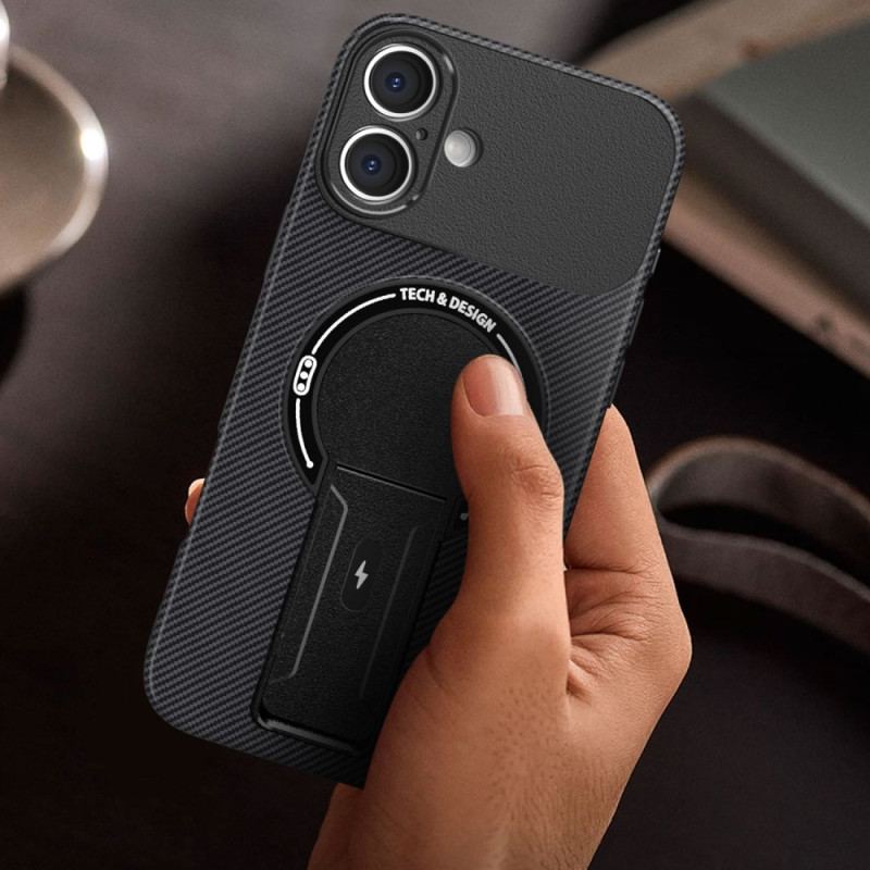 Skal iPhone 17 Ultratålig Med Inbyggt Stativ