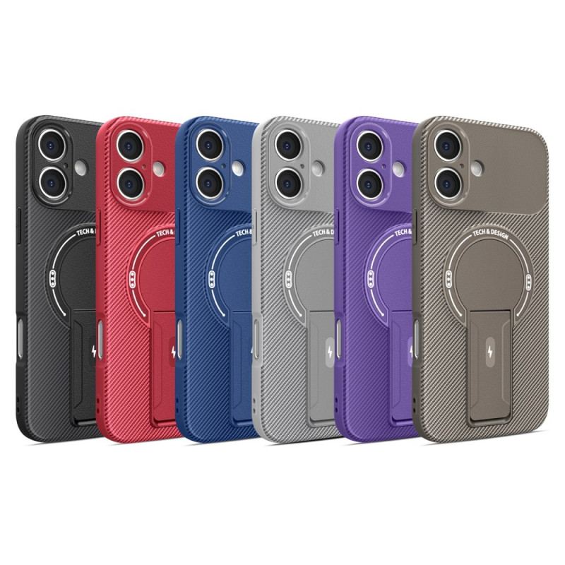 Skal iPhone 17 Ultratålig Med Inbyggt Stativ