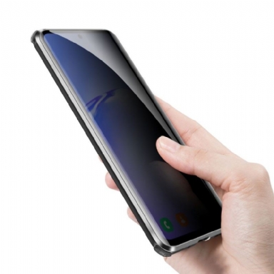 Skal För Samsung Galaxy S20 Bedrijf Löstagbart Härdat Glas Med Sekretessfilter