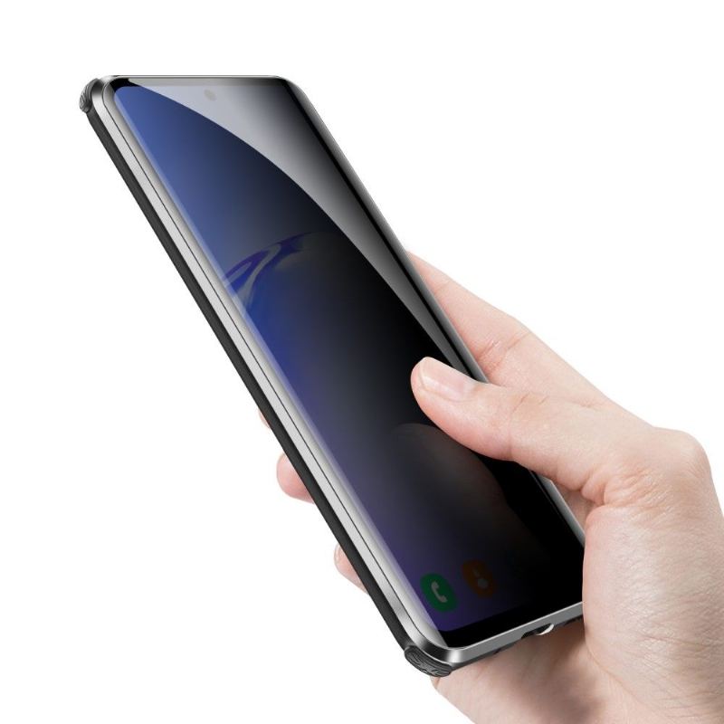 Skal För Samsung Galaxy S20 Bedrijf Löstagbart Härdat Glas Med Sekretessfilter
