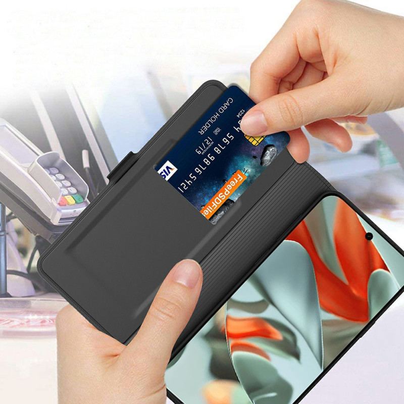 Fodral För Google Pixel 10 Pro Xl Korthållare Och Spegel