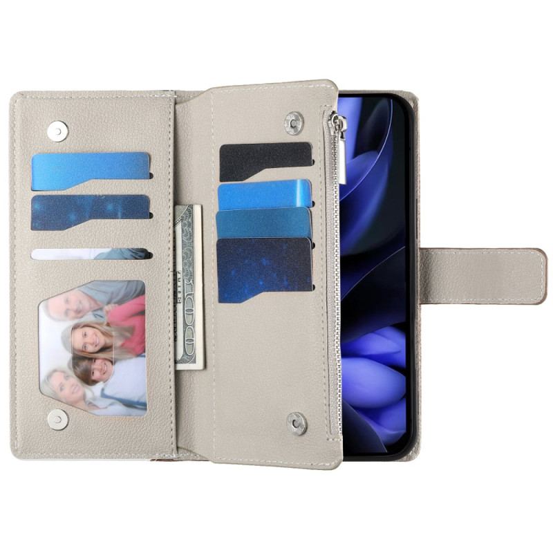 Fodral Google Pixel 10 Pro Xl Tvåfärgad Plånbok