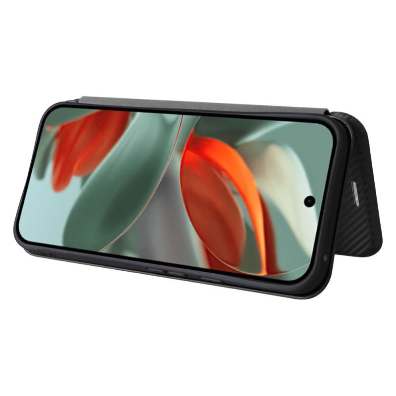 Folio-fodral Google Pixel 10 Pro Xl Kolfiber