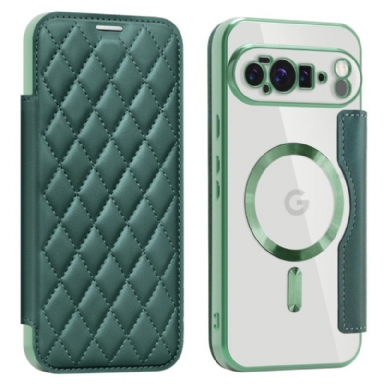 Folio-fodral Google Pixel 10 Pro Xl Magsafe-kompatibel Vadderad