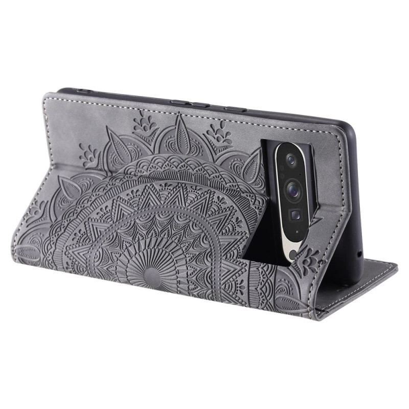 Folio-fodral Google Pixel 10 Pro Xl Mandala I Mockaeffekt