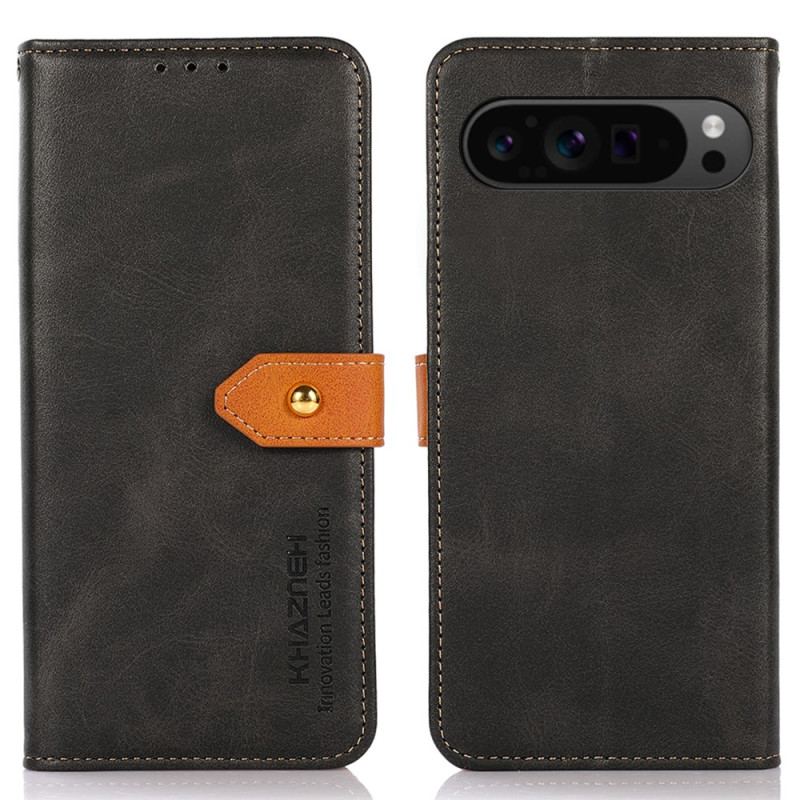 Läderfodral Google Pixel 10 Pro Xl Telefonfodral Khazneh