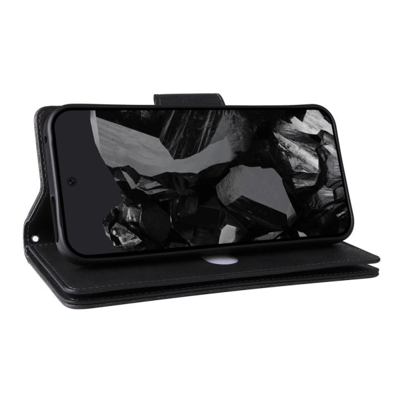 Läderfodral Google Pixel 10 Pro Xl Telefonfodral Plånbok Med Mockaeffekt