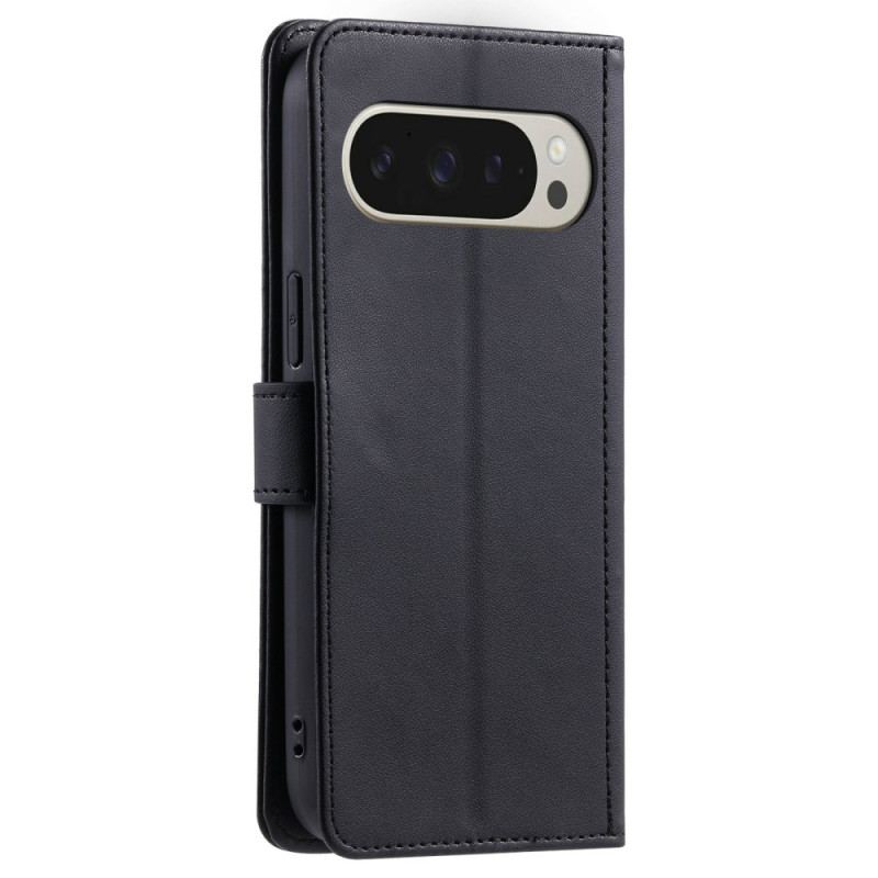 Läderfodral Google Pixel 10 Pro Xl Telefonfodral Quiltad Design Med Rem Och Axelrem