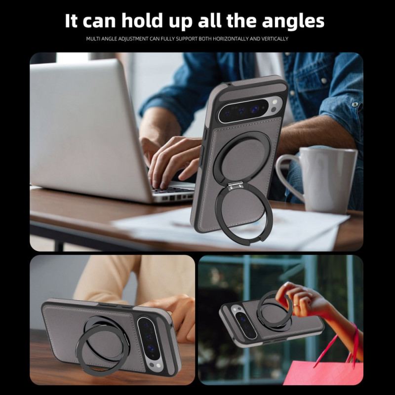 Skal Google Pixel 10 Pro Xl Magsafe-kompatibel Ringhållare I Mockaeffekt